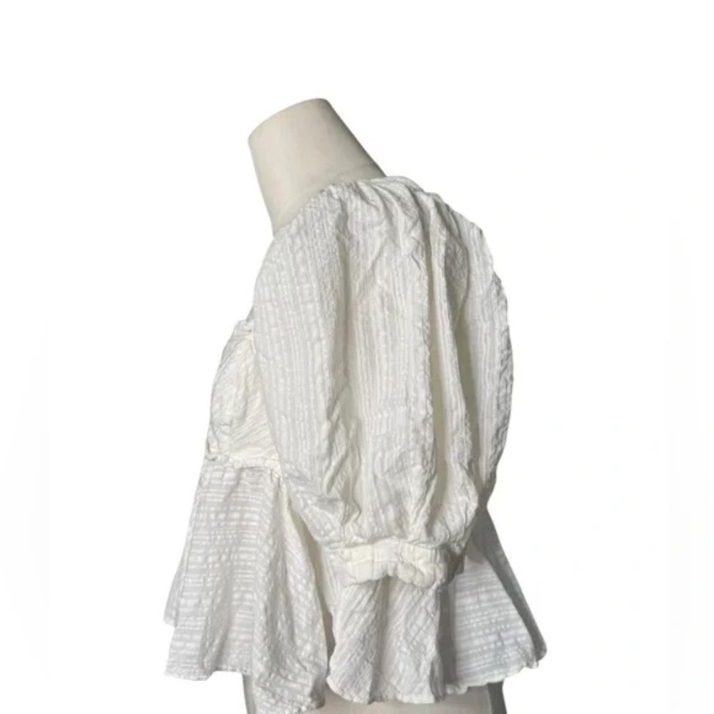 FREE PEOPLE | Leave It To Me Top in Ivory white size XS - Picture 3 of 6